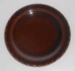 Click to view larger image of Vernon Kilns Pottery Coronado Brown Bread Plate (Image1)