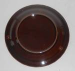 Click to view larger image of Vernon Kilns Pottery Coronado Brown Bread Plate (Image2)