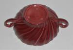 Click to view larger image of Franciscan Pottery Coronado Maroon Cream Soup Bowl  (Image2)