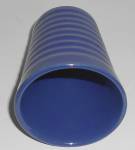 Click to view larger image of Bauer Pottery Ring Ware 6 Oz Cobalt Tumbler w/Handle (Image3)