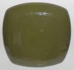 Click to view larger image of Winfield China Pottery Chartreuse Oats Chop Plate (Image2)