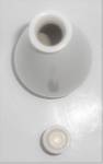 Click to view larger image of Franciscan Pottery Flair White Vinegar / Oil Cruet (Image3)