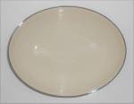 Click to view larger image of Franciscan Pottery Fine China Platinum Band Vegetable B (Image2)