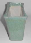 Click to view larger image of Glidden Pottery Green Over White Pillow Vase (Image2)