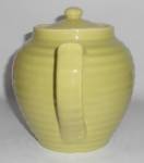 Click to view larger image of VERY RARE Bauer Pottery Ring Ware Chartreuse 6-Cup Teap (Image4)
