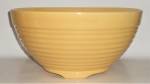 Click to view larger image of Bauer Pottery Ring Ware Yellow Tri-Footed Punchbowl (Image2)