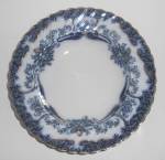 Click to view larger image of Vintage Flow Blue Pountney China Milton w/Gold Large So (Image1)