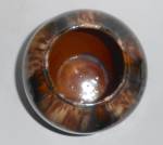 Click to view larger image of Brush McCoy Pottery Brown Onyx #050 Art Vase #2 (Image3)