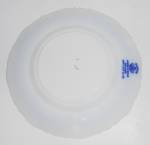 Click to view larger image of VINTAGE Johnson Bros. Flow Blue Clayton Dessert Plate (Image2)