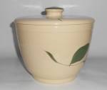 Click to view larger image of Vintage Watt Pottery Star Flower #59 Ice Bucket w/Lid (Image4)