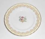Vintage Royal Worcester Cromwell W/gold Bread Plate