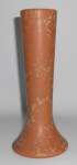 Click to view larger image of Brush McCoy Art Pottery Brown Vellum #041 Vase (Image1)