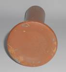 Click to view larger image of Brush McCoy Art Pottery Brown Vellum #041 Vase (Image3)