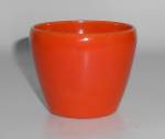 Click to view larger image of Franciscan Pottery Sperry Flour Flame Orange Sauce Jar  (Image1)