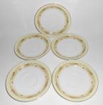 Click to view larger image of Meito China Porcelain Japan The Windsor w/Gold set/5 Sa (Image1)