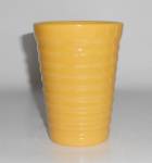 Click to view larger image of VINTAGE Bauer Pottery Ring Ware 12 Oz Yellow Tumbler (Image1)