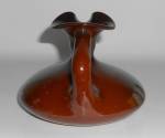 Click to view larger image of VINTAGE Roseville Art Pottery Rozane Floral Squat Pitch (Image4)