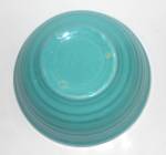 Click to view larger image of VINTAGE Bauer Pottery Ring Ware #12 Turquoise Outside R (Image4)