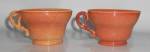 Franciscan Pottery Golden Glow Pair Cups
