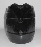 Click to view larger image of Frankoma Pottery Black Barrel #97D Large Pitcher (Image2)