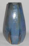 Click to view larger image of Fulper Art Pottery Chinese Blue Flambe' 10'' Vase (Image2)
