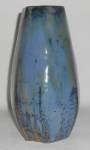 Click to view larger image of Fulper Art Pottery Chinese Blue Flambe' 10'' Vase (Image3)