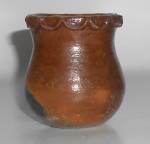 Click to view larger image of VINTAGE Navajo Pottery Small Cabinet Vase  (Image2)