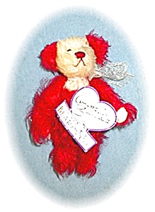 Annette Funicello  Red and Cream Mohair 5 Inch (Image1)
