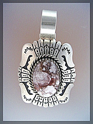 Tommy Singer RIP Wild Horse Sterling Silver Pendant (Image1)