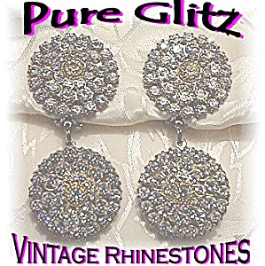 Mistar Bijoux Rhinestone Earrings
