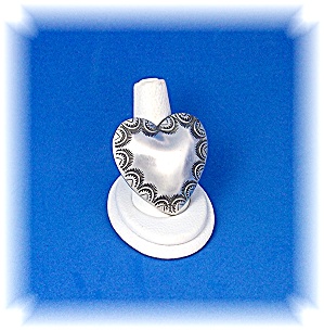 Native American Sterling Silver Heart RingVINCE PLATERO (Image1)