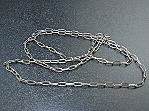 Sterling Silver Link Necklace  (Image1)