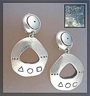 Earrings SIMON SEBBAG Sterling Silver Clips  (Image1)