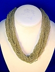 Click to view larger image of 18 Inch 30 Strand Glass Bead Necklace (Image1)