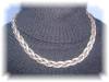 Click to view larger image of Necklace Sterling Silver  Woven Indonesia (Image7)