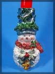 Christmas Snowman Candle Holder