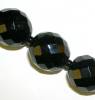 Click to view larger image of Necklace Black Faceted Bohemian Glass Beads (Image4)