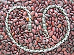 Necklace  Sterling Silver  18 Inch Chain Bali 63gram
