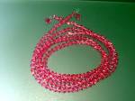 Click to view larger image of Swarovski Hot Pink Crystal Lariat Necklace 35 Inch (Image5)