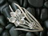 Click to view larger image of PARENTI Sterling Silver Flower Brooch Pin (Image5)