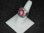 Click to view larger image of John Hardy Pink Topaz Sterling Silver Batu Ring (Image2)