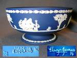 Click to view larger image of Wedgewood Jasperware 8 " Imperial Bowl. artist (Image1)