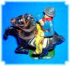 Click to view larger image of Diecast TIMPO TOYS ENGLAND Cowboy & Horse (Image2)