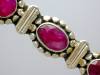Click to view larger image of Ruby Sterling Silver Toggle Bracelet Bracelet Indonesia (Image4)