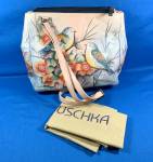 Click to view larger image of Anuschka Hand Painted Leather Flowers Cross Body Bag (Image2)