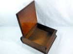 Click to view larger image of Antique Wooden Box Hinged Book (Image4)