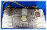 Click to view larger image of Brahmin Taupe Leather  'Miriam Mata' USA (Image2)