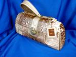 Click to view larger image of Brahmin Taupe Leather  'Miriam Mata' USA (Image4)