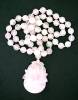 Click to view larger image of Rose Quartz 10mm Beads Carved Pendant (Image6)