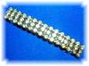 Click to view larger image of 3 Row Vintage Rhinestone Hair Barrette (Image2)